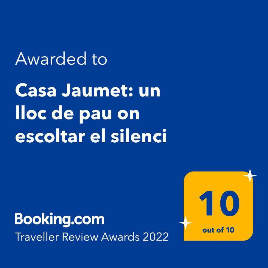 Aramunt Casa Jaumet: Un Lloc De Pau On Escoltar El Silenci 아파트 외부 사진